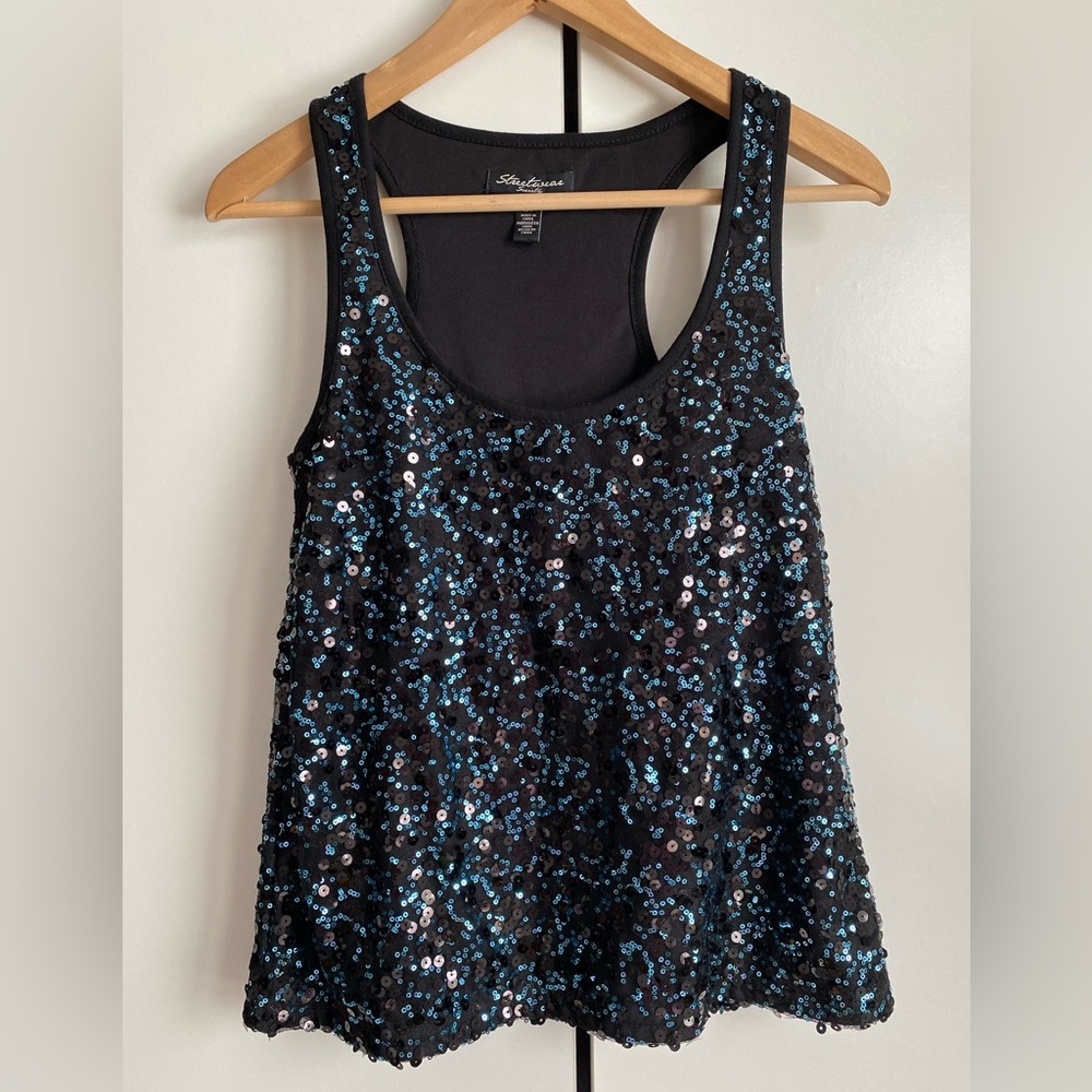 Sequin top
